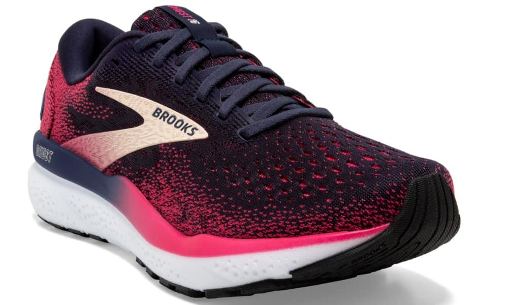 SCARPE DONNA BROOKS GHOST 16 Peacoat Raspberry Apricot Bicisport Fabriano
