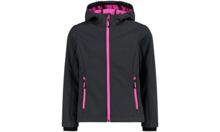 GIACCA CMP BIMBA SOFTSHELL CON CAPPUCCIO